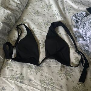 Black Triangle Bikini Top